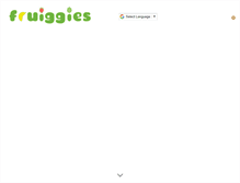 Tablet Screenshot of fruiggies.com